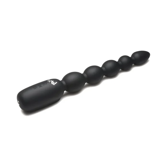 Bang Digital Silicone Anal Beads Black