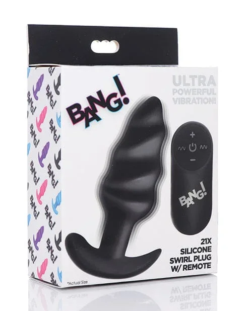 Bang! Vibrating Butt Plug with Remote Control