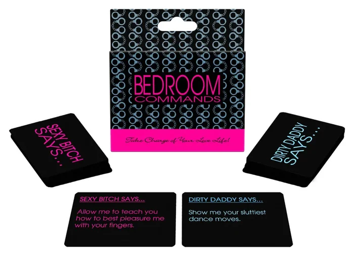 Bedroom Commands Adult Card Game