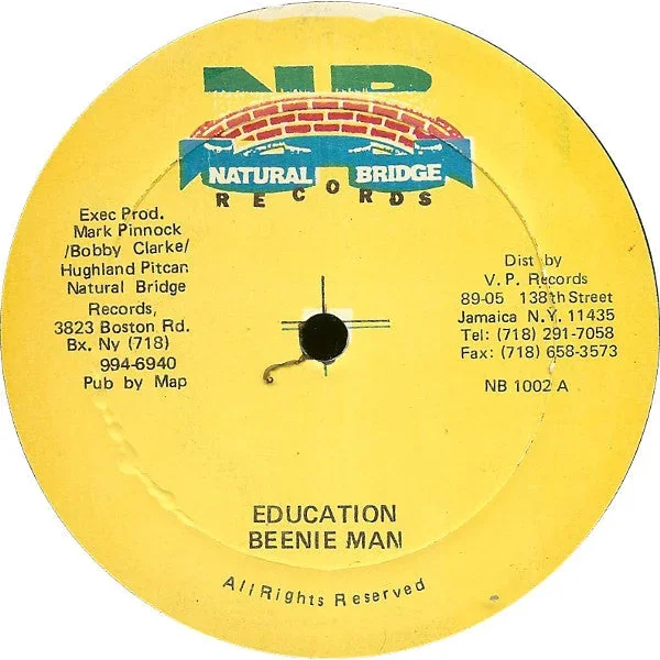 Beenie Man / Anthony Red Rose & Lexus: Education / Unification 12″