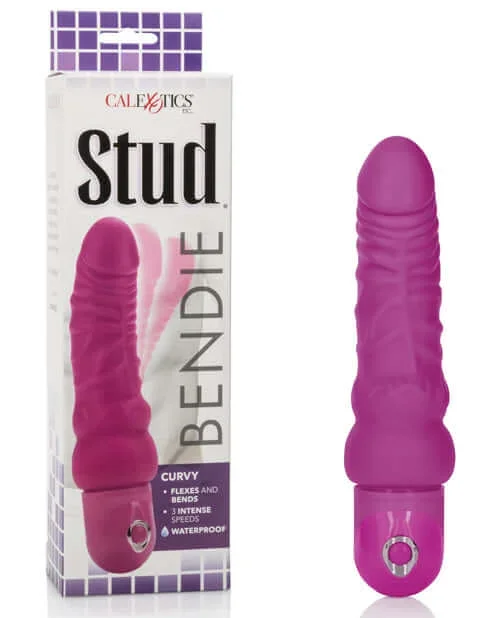 Bendie Power Stud Curvy Pink Vibrator – The Ultimate Flexible Pleasure