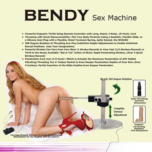 Bendy Sex Machine – Mains Powered Sex Machine