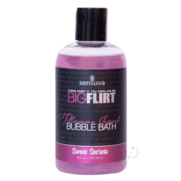 Big Flirt Bubble Bath Sweet Secrets 8oz