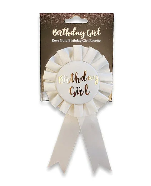 Birthday Girl Badge – Rose Gold