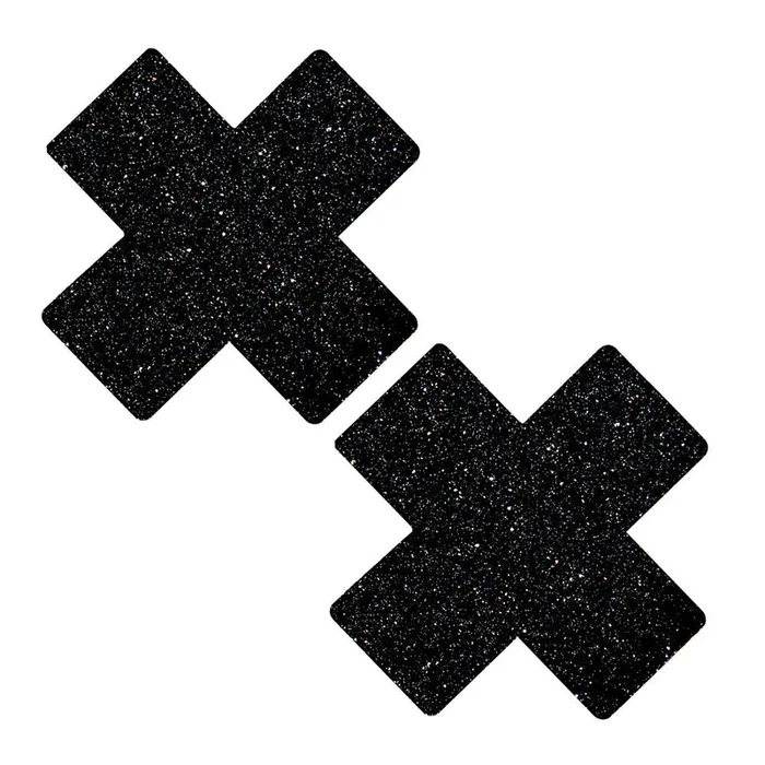 Black Malice Glitter X Factor Nipztix Glitter Pasties Apparel