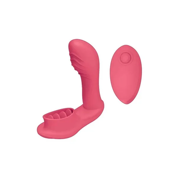 Blaze Remote Control Satisfier Rechargeable Silicone Mini Vibrator