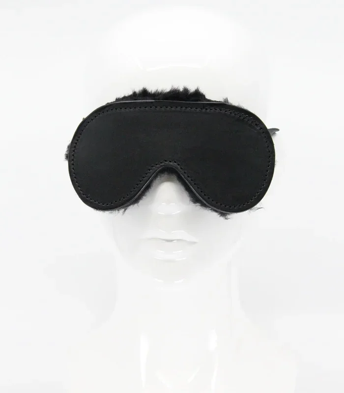 BLI004 Sheepskin Lined Blindfold