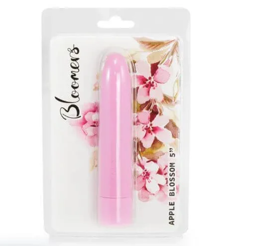 Bloomers Apple Blossom Vibrator 5 inches Paste Pink