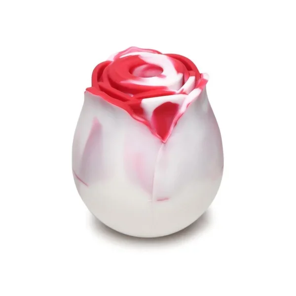 Bloomgasm The Rose Lover’s Gift Box – Red/White Swirl