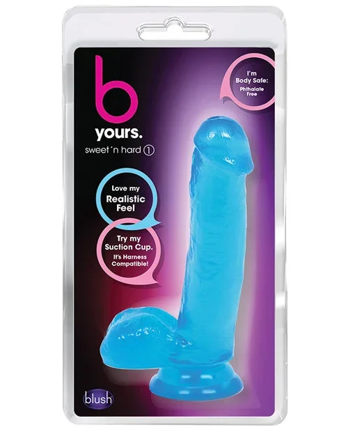 Blush B Yours Sweet N Hard 1 With Suction Cup Blue