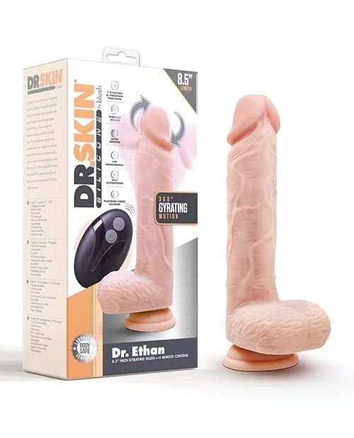 Blush Dr. Skin Dr Ethan 8.5 Inch Gyrating Dildo – Beige