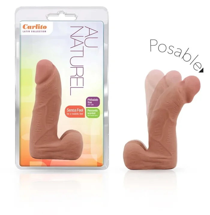 Blush Novelties Au Natural Carlito Dildo: The Latin Collection