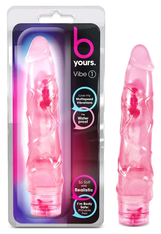 Blush Novelties Cock Vibe #1 – Realistic Pink Vibrating Dildo