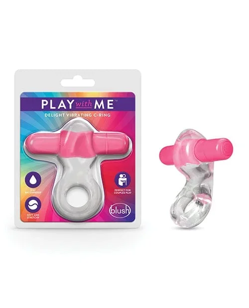 Blush Play With Me Delight Vibrating Cock Ring