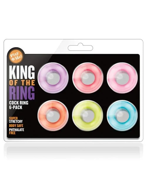 Blush Play With Me King Of The Ring – Asst. Colors Set Of 6