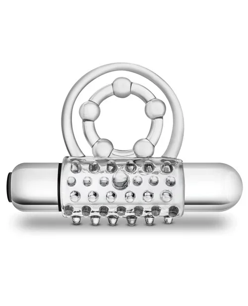 Blush Stay Hard Super Clitifier Cock Ring – Clear