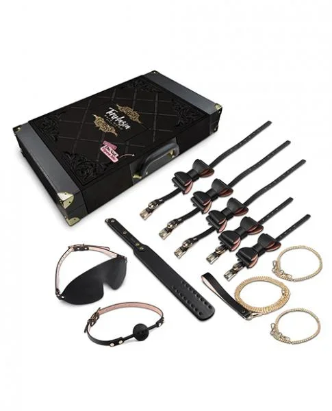Blush Temptasia Safe Word Bondage Kit w/Suitcase – Black