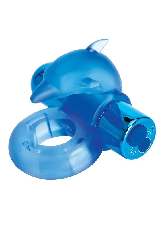 Bodywand Rechargeable Dancing Dolphin Ring – Blue