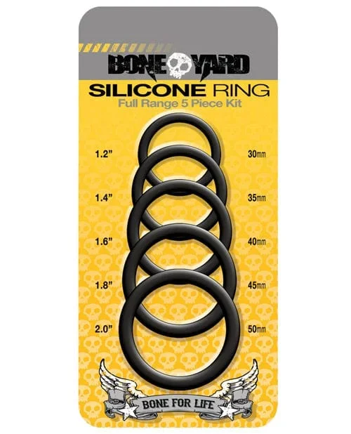 Boneyard 5 Piece Silicone Ring Kit