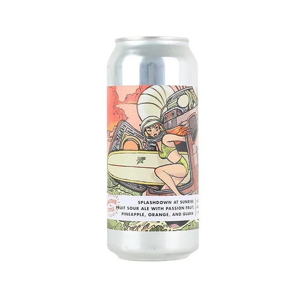 Bottle Logic Splashdown at Sunrise