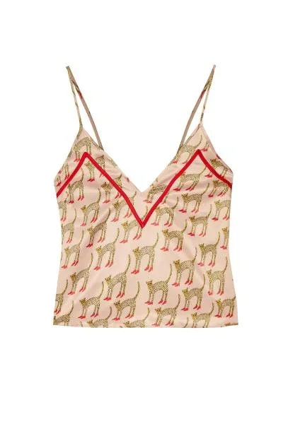 Bouffants Cheeta Recycled Cami –
