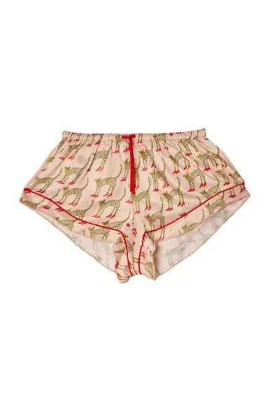 Bouffants Cheeta Recycled Shorts –