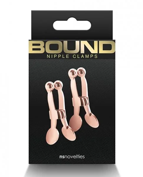 Bound C1 Nipple Clamps – Rose Gold