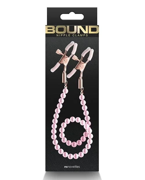 Bound Dc1 Nipple Clamps – Pink