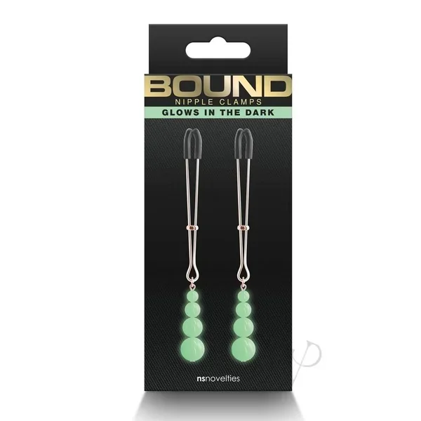 Bound Nipple Clamps G2 Gitd Rose Gold