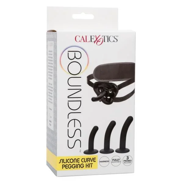 Boundless Silicone Curve Pegging Kit – Black