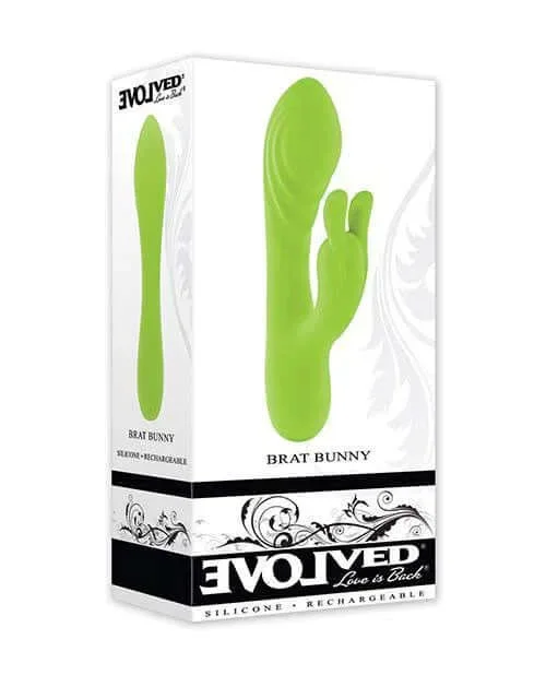 Brat Bunny Vibrator Green