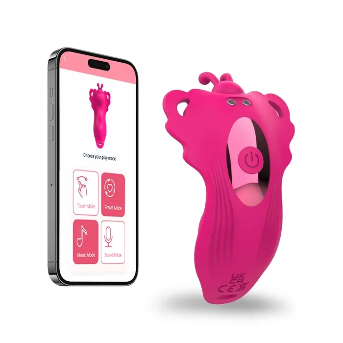 Butterfly Wearable Panty Clitoral Stimulation Vibrator