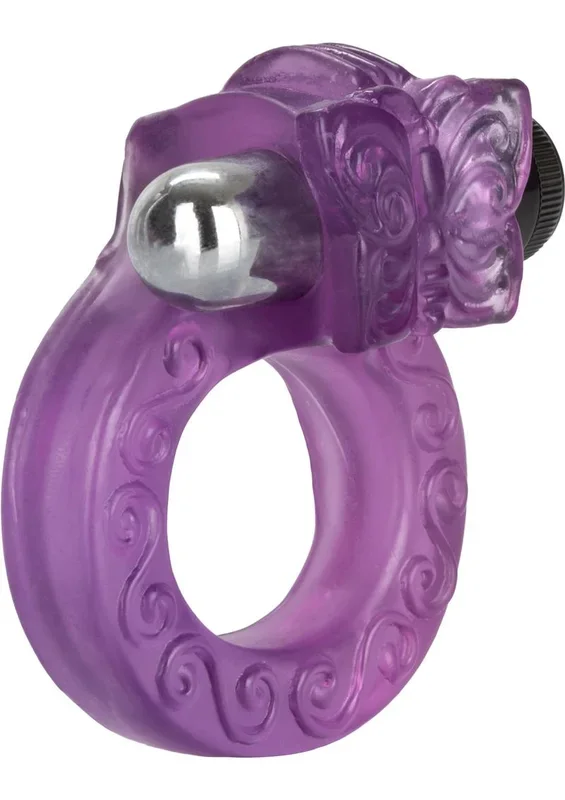 CalExotics Intimate Butterfly Ring Vibrating Cock Ring