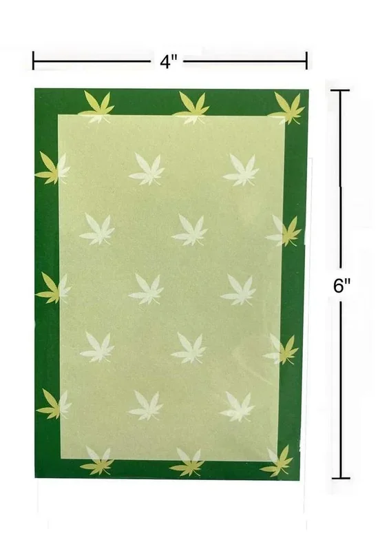 Cannabis Leaf Notepad