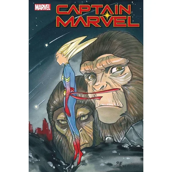 Captain Marvel 46 Momoko Planet Of The Apes Variant