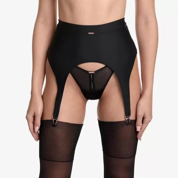 Carnaby Garter Belt – Black –