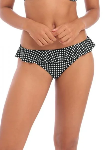 Check In Monochrome Italini Bikini Brief – Black/White –