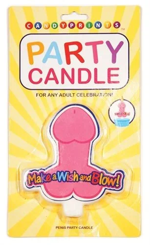 Cheeky Party Candle for Adult Celebrations and Bachelor Events