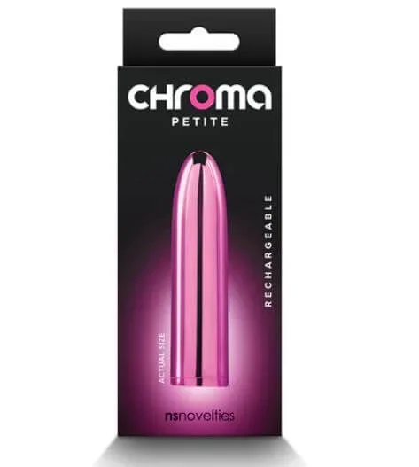 Chroma Petite Bullet Rechargeable Vibrator – Pink