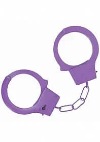 Classic Metal Handcuffs Purple