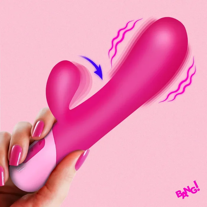 Clit Tapping Vibrating Rabbit – Pink