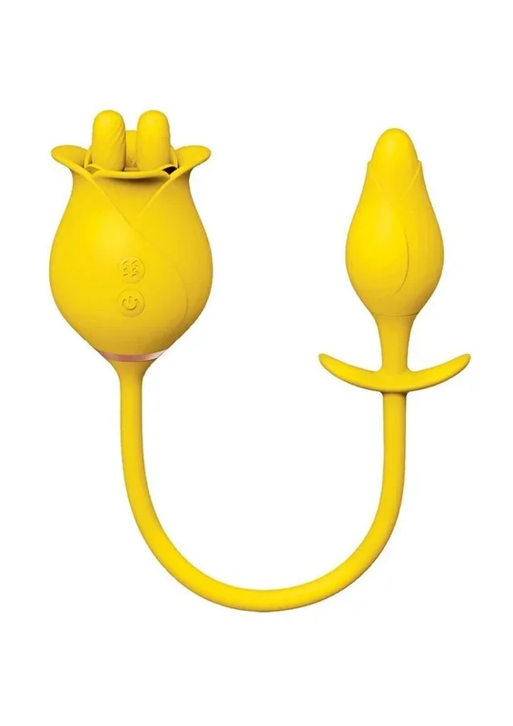 Clit-Tastic Tulip Finger Massager And Pleasure Plug