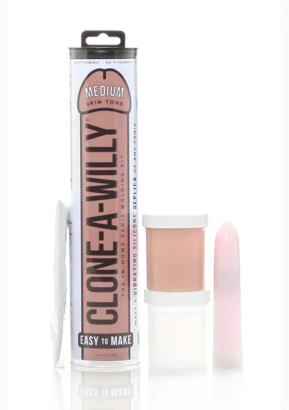 Clone-A-Willy Silicone Dildo Molding Kit with Vibrator