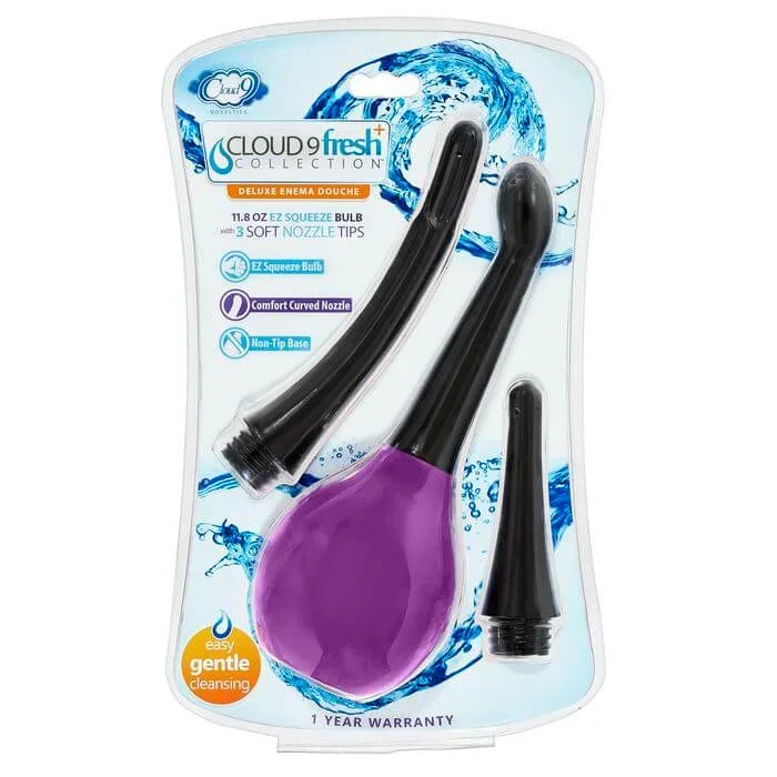 Cloud 9 Fresh Plus Flex Tip Anal Douche Kit – Effortless Intimate Cleansing