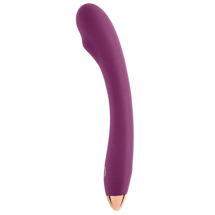 Cloud 9 Novelties Rechargeable G-Spot Slim 8 Inches Single Motor Plum Purple Vibrator Flex – Experience the Ultimate G-Spot Pleasure!
