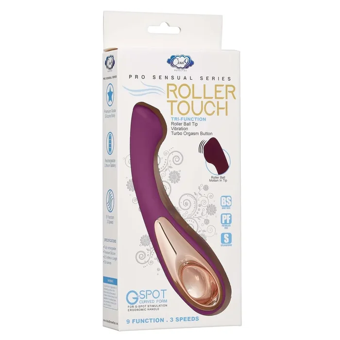 Cloud 9 Pro Sensual Roller Ball G-Spot Turbo Plum Vibrator