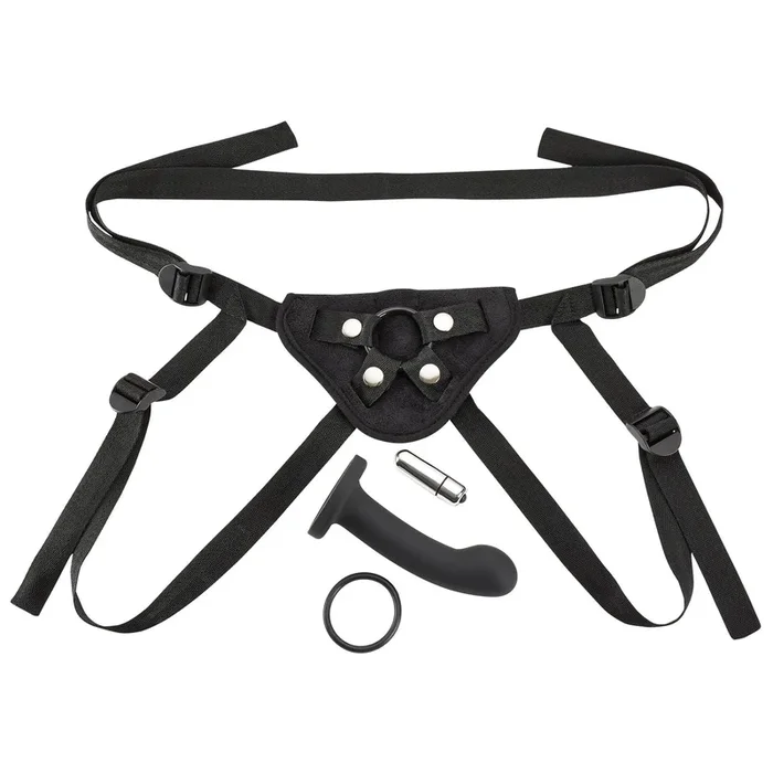 Cloud 9 Pro Sensual Series Strap On Harness Kit (Black) – Adjustable Strap On Harness Kit