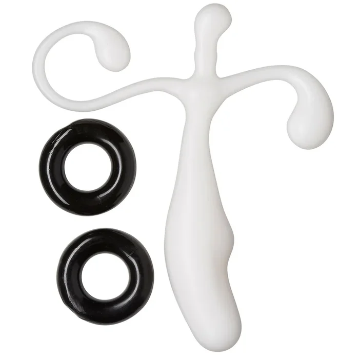 Cloud 9 Prostate Stimulator Kit (White) – Lightweight Massager
