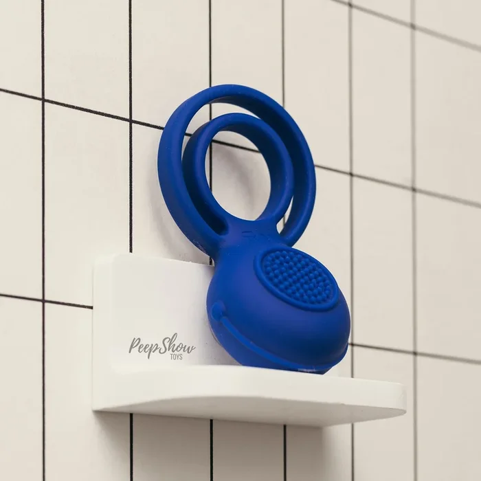 Cock Power Ultimate Vibrating Cock Ring, Blue