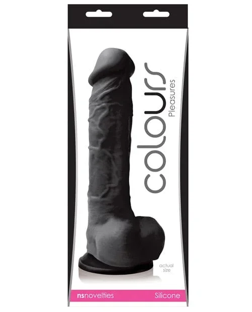 Colours Pleasures 8″ Dildo with Suction Cup